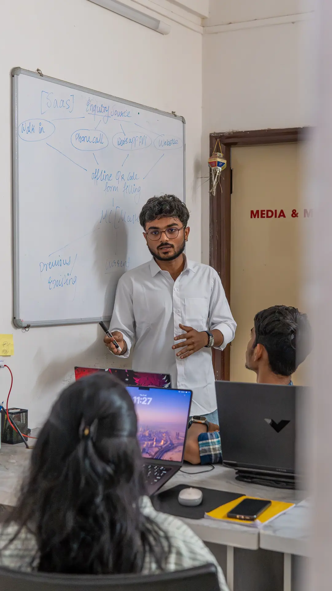 Fortech Media and Marketing team planning a creative campaign in Nashik