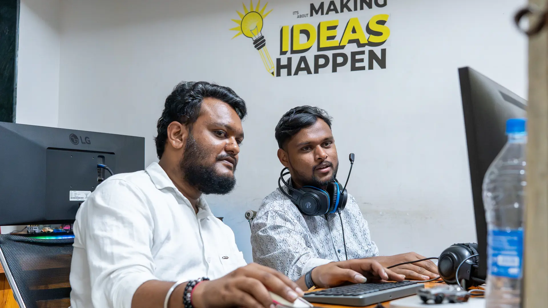 Fortech team applying local Nashik insight to a brand strategy